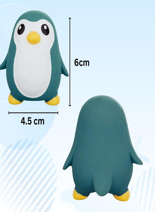 PET FUN Penguin Squeaky Dog Toy | Non-Toxic Latex Rubber Chew Toy for Dogs & Puppies | Soft, Durable & Pet-Safe | Built-in Squeaker for Interactive Play | Color May Vary - Image 3